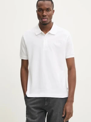 Guess Jeans polo bawełniane biały
