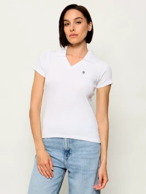 Guess Jeans Polo | Slim Fit biały