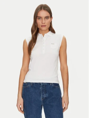Guess Jeans Polo W5GP24 KCYR1 Biały Regular Fit