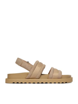 Guess Jeans Sandały EO-GJ2122 Beżowy ciemny