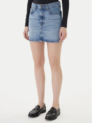 Guess Jeans Spódnica jeansowa W5GD0Q D5M4A Niebieski Regular Fit