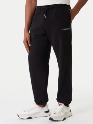 Guess Jeans Spodnie dresowe M6RB70 KCPR1 Czarny Regular Fit