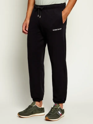 Guess Jeans Spodnie dresowe | Regular Fit czarny