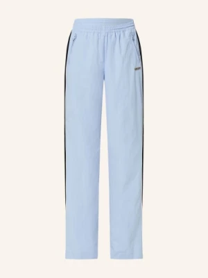 Guess Jeans Spodnie Dresowe Z Lampasami blau