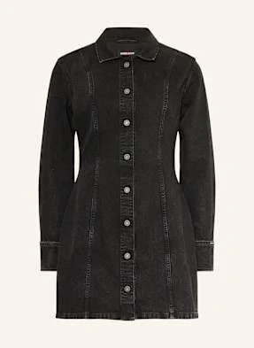 Guess Jeans Sukienka Jeansowa schwarz