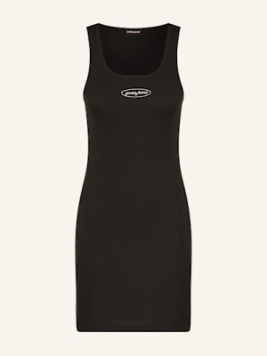 Guess Jeans Sukienka Z Dżerseju schwarz