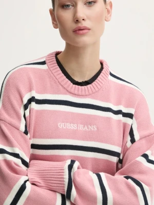 Guess Jeans sweter bawełniany