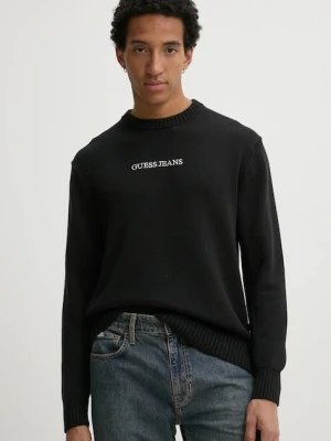 Guess Jeans sweter bawełniany kolor czarny M4BR31 Z3HM1