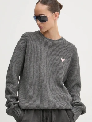 Guess Jeans sweter bawełniany kolor szary M4BR30 Z3HM1