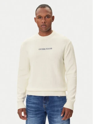 Guess Jeans Sweter M4BR31 Z3HM1 Écru Regular Fit