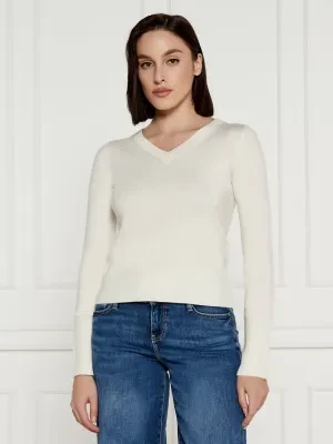 Guess Jeans Sweter | Regular Fit | z dodatkiem wełny