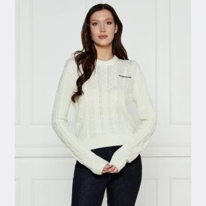Guess Jeans Sweter | Regular Fit | z dodatkiem wełny