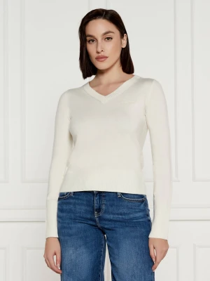 Guess Jeans Sweter | Regular Fit | z dodatkiem wełny
