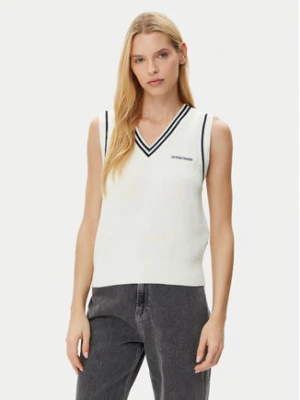 Guess Jeans Sweter W5GR02 Z3HM1 Écru Regular Fit