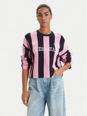 Guess Jeans Sweter W6RR17 Z3FC2 Kolorowy Regular Fit