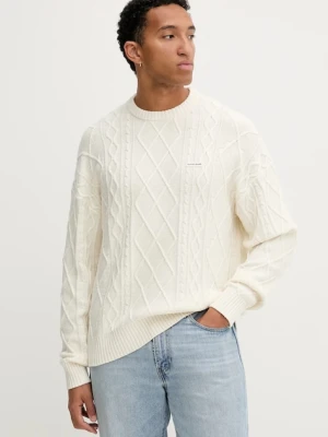 Guess Jeans sweter z dodatkiem wełny