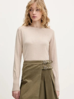 Guess Jeans sweter z domieszką wełny