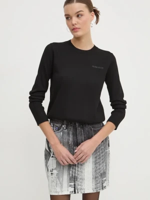 Guess Jeans sweter z domieszką wełny