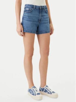 Guess Jeans Szorty jeansowe W5GD0S D5O13 Niebieski Regular Fit