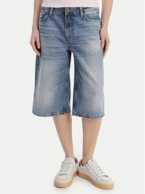 Guess Jeans Szorty jeansowe W6GD1D D6363 Niebieski Baggy Fit