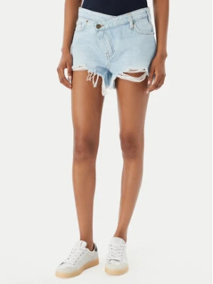 Guess Jeans Szorty jeansowe W6GDZ8 D6364 Niebieski Regular Fit