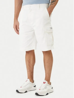 Guess Jeans Szorty materiałowe M6GD30 WGCV1 Écru Regular Fit