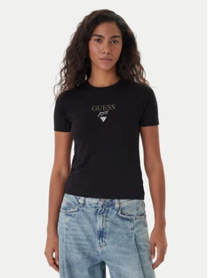 Guess Jeans T-Shirt 180328 Czarny Classic Fit