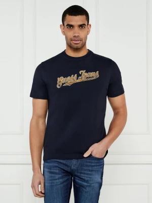 Guess Jeans T-shirt 1981 | Regular Fit granatowy