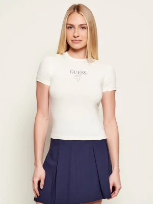 Guess Jeans T-shirt BABY BAKER | Slim Fit ecru