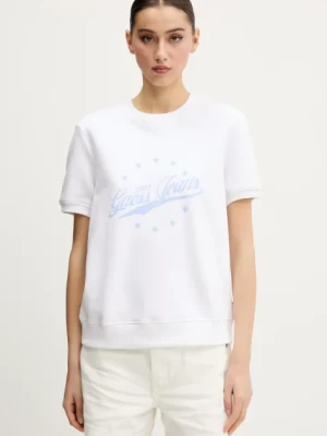 Guess Jeans t-shirt bawełniany damski kolor biały W5GQ36 K68I4