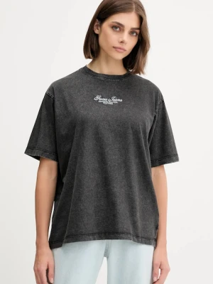 Guess Jeans t-shirt bawełniany damski kolor czarny W5YI25 K8HM0