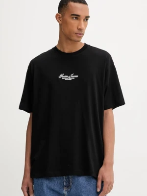 Guess Jeans t-shirt bawełniany męski kolor czarny z aplikacją M5YI61 K8FQ4