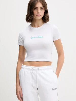 Guess Jeans t-shirt damski kolor biały W5YI24 J1314