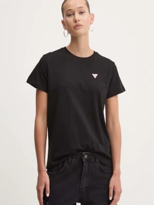 Guess Jeans t-shirt damski kolor czarny W4YI10 J1314