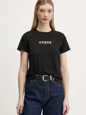 Guess Jeans t-shirt damski kolor czarny W5RI54 J1314