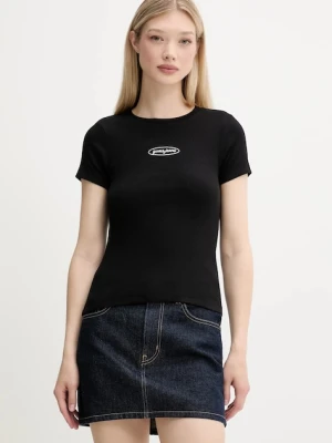 Guess Jeans t-shirt damski kolor czarny W5YP37 KA0H1