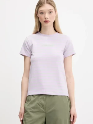 Guess Jeans t-shirt damski kolor fioletowy W4BI53 KCIE1