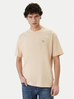 Zdjęcie produktu Guess Jeans T-Shirt M4YI46 K8FQ4 Beżowy Regular Fit