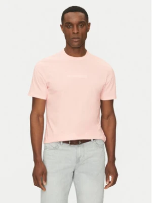 Guess Jeans T-Shirt M4YI52 K8HM0 Różowy Regular Fit