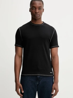 Guess Jeans t-shirt męski kolor czarny gładki M5YI02 KCXB1