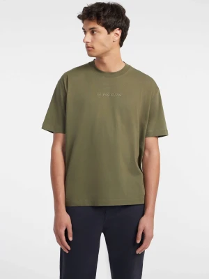 Guess Jeans T-shirt | Oversize fit zielony