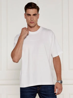 Guess Jeans T-shirt | Oversize fit biały