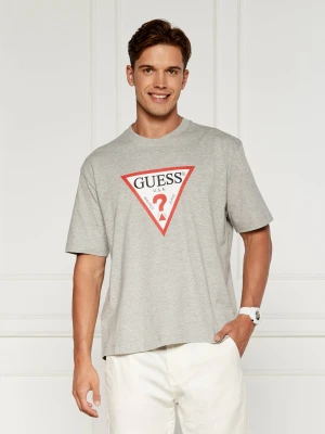 Guess Jeans T-shirt | Oversize fit szary
