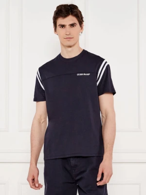 Guess Jeans T-shirt | Regular Fit granatowy