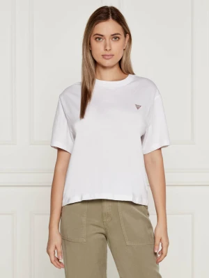 Guess Jeans T-shirt | Regular Fit biały