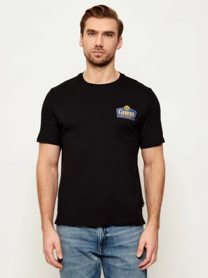 Guess Jeans T-shirt ROYAL | Slim Fit czarny