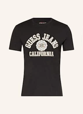 Guess Jeans T-Shirt schwarz