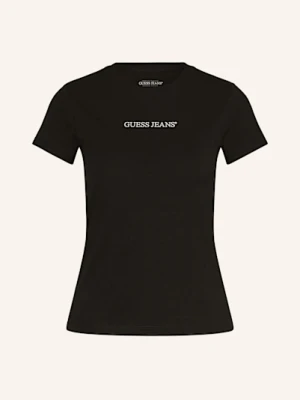 Guess Jeans T-Shirt schwarz