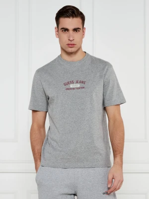 Guess Jeans T-shirt | Slim Fit szary