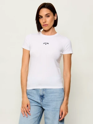 Guess Jeans T-shirt Star | Slim Fit biały